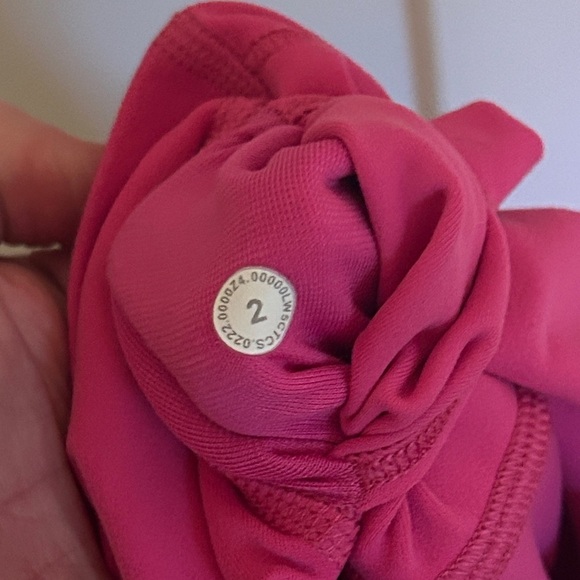 Lululemon Athletica Hot Pink High-Waist Leggings - Picture 5 of 5